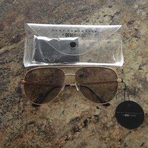 Quay Australia x Desi Perkins Sahara Gold/Taupe